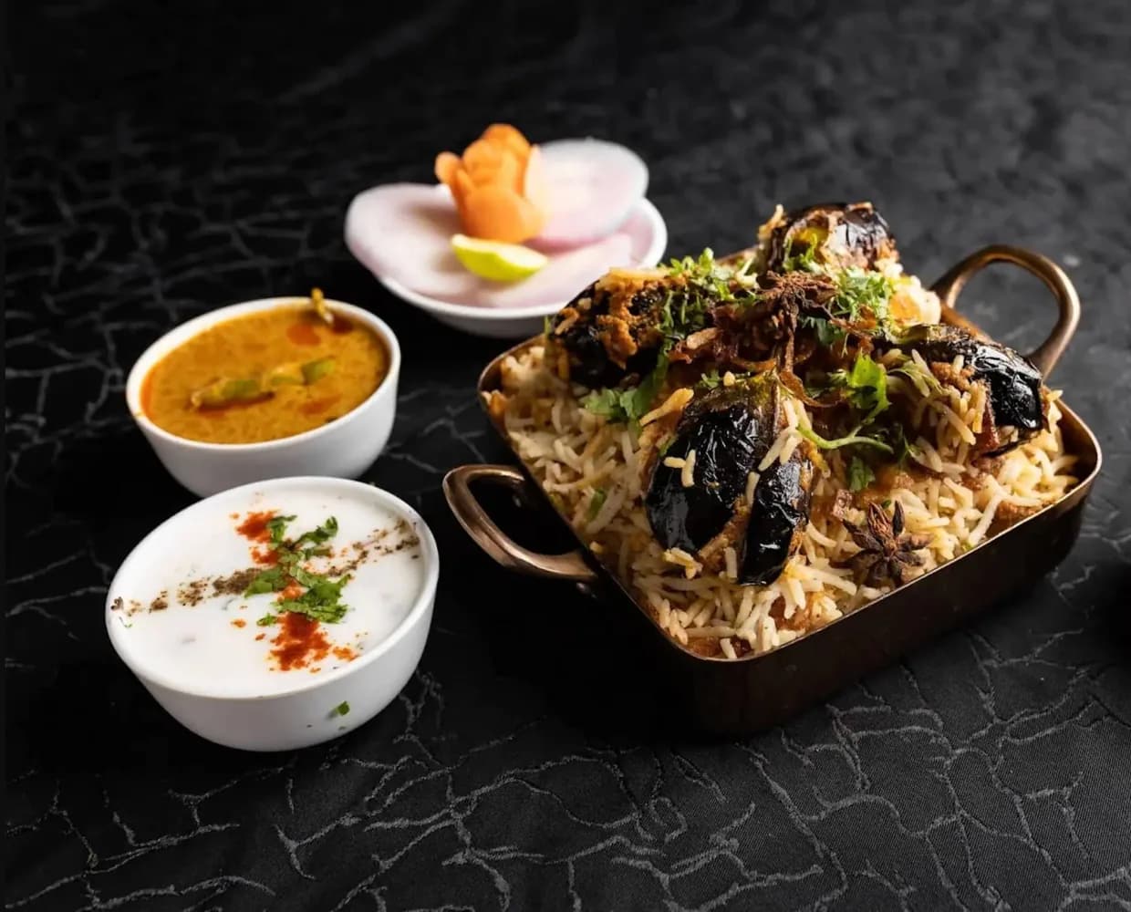 Gutti Vankaya Biryani