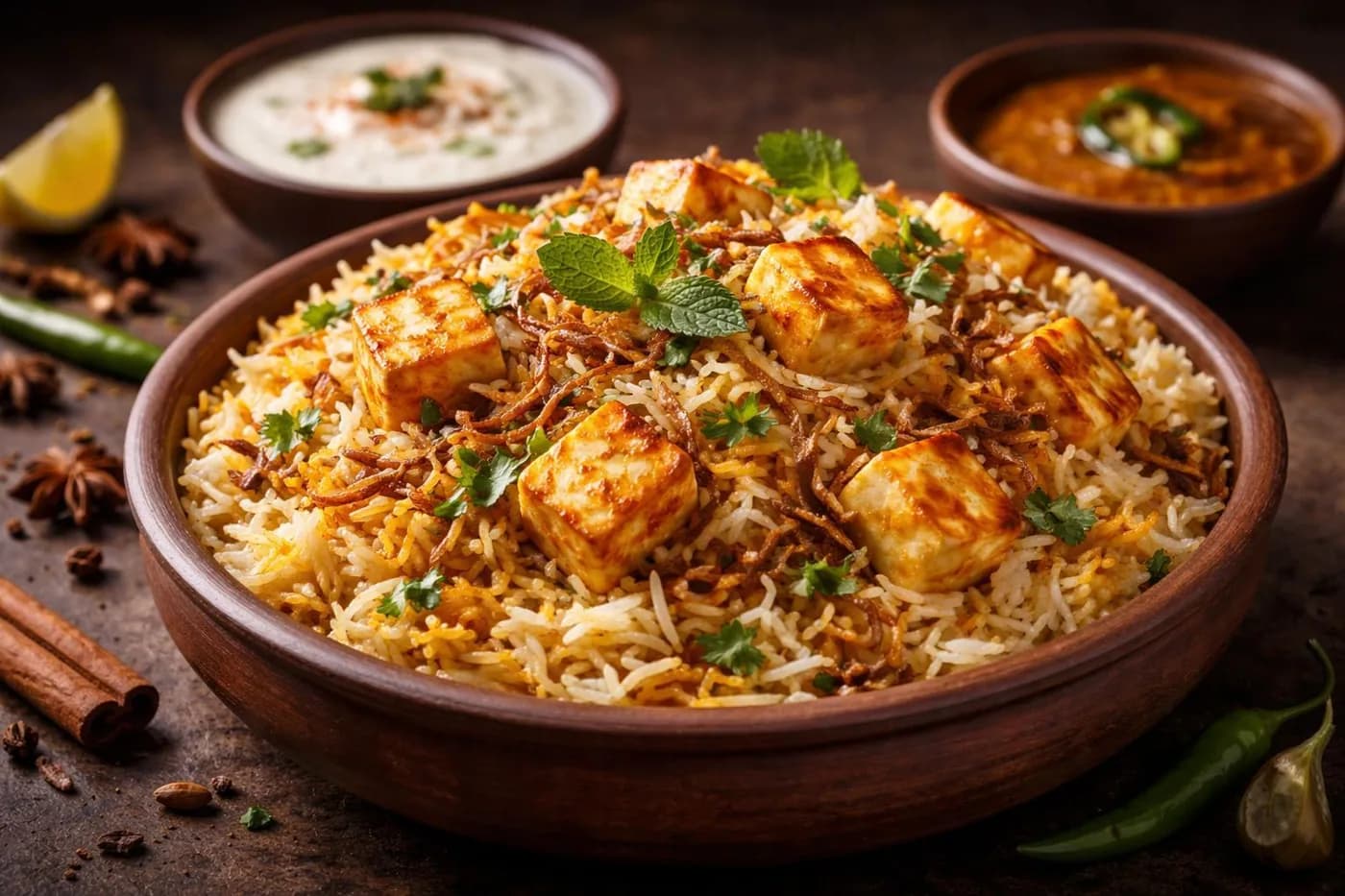 Paneer Biryani