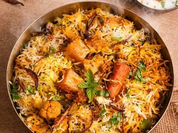 Vegetable Dum Biryani