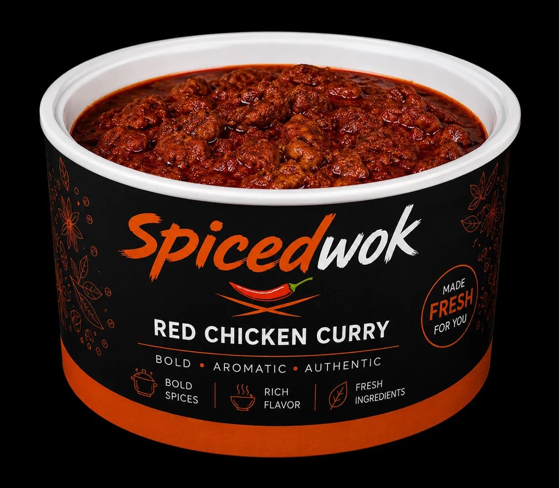 Red chicken curry
