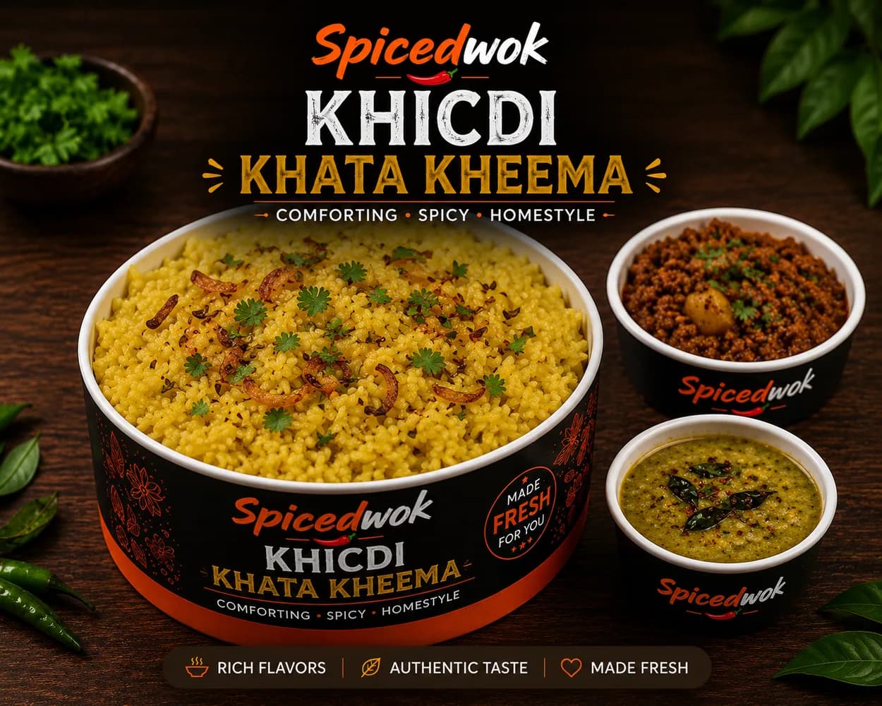 Khichdi,khata,kheema
