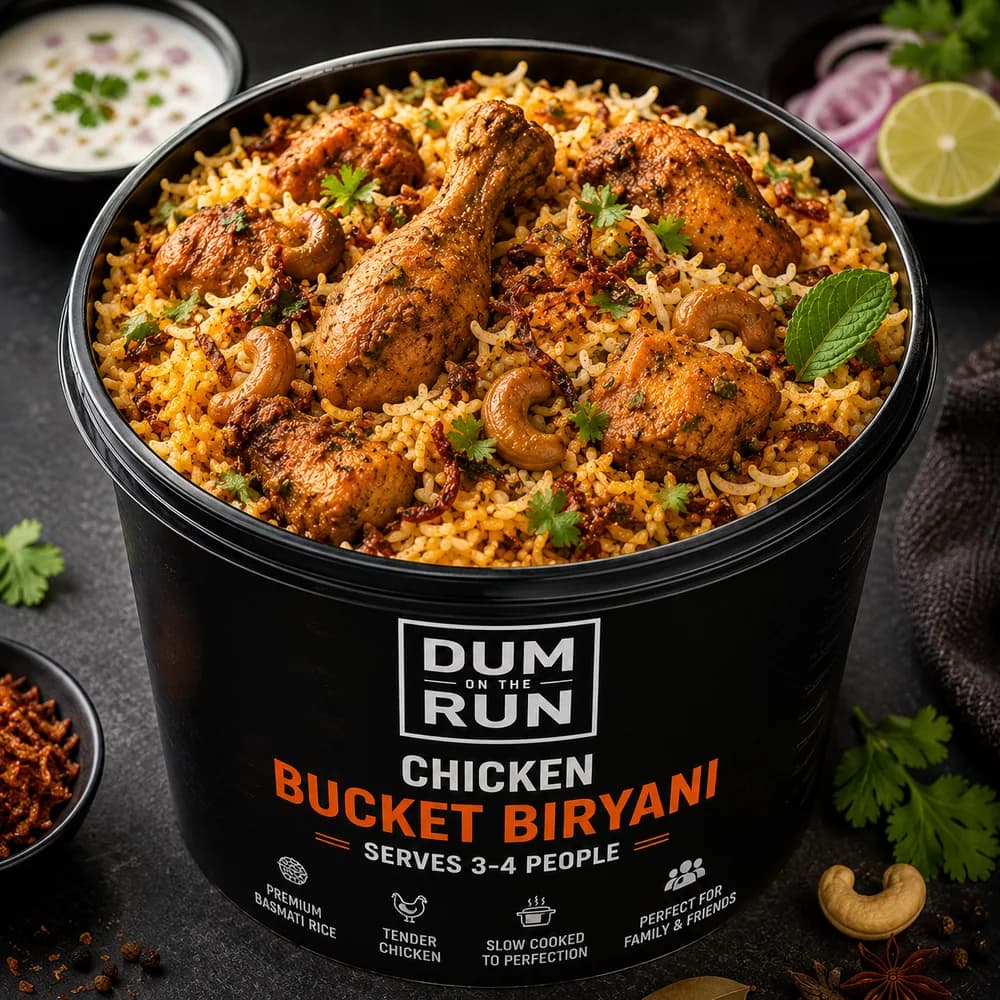 Bucket Biryani Chicken 3-4 people