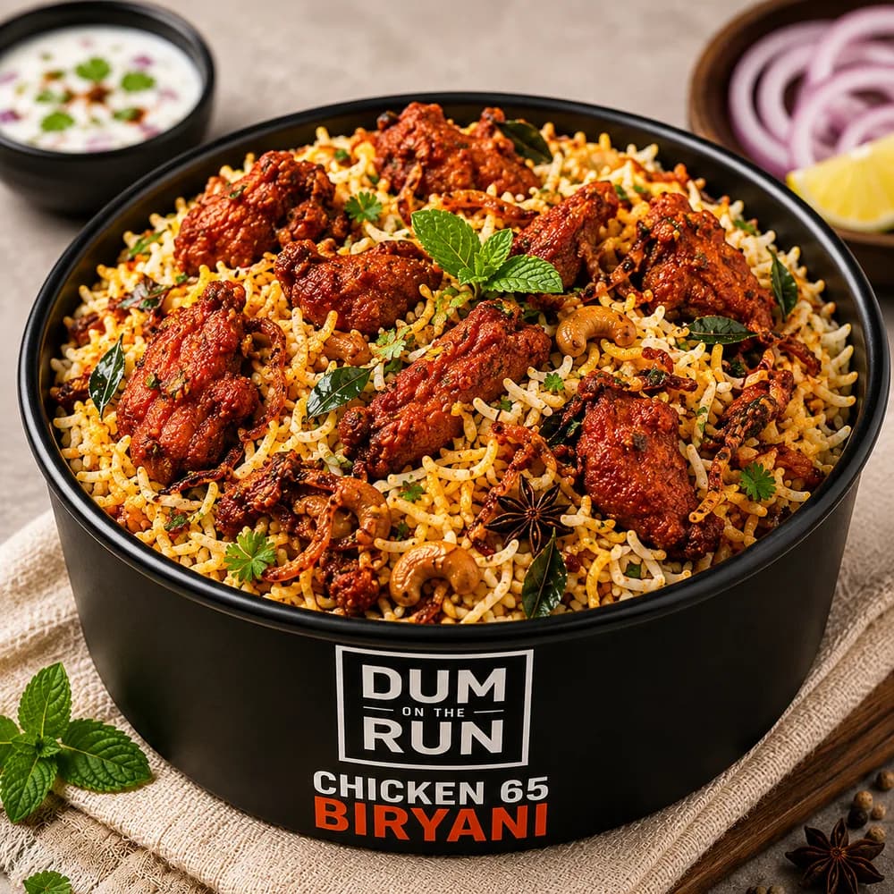 Chicken 65 Biryani